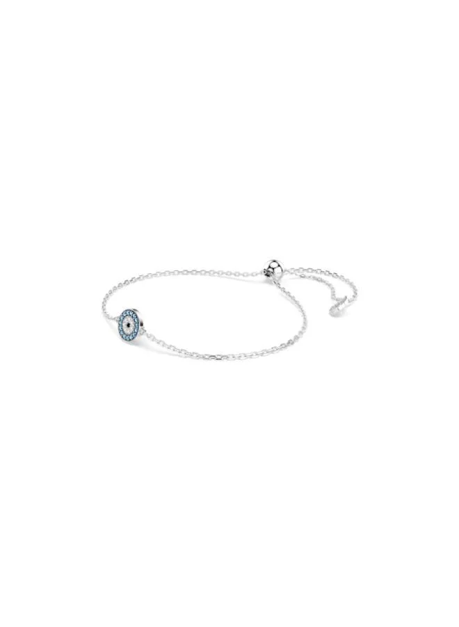 SWAROVSKI Luckily Evil Eye Rhodium Plated Bracelet